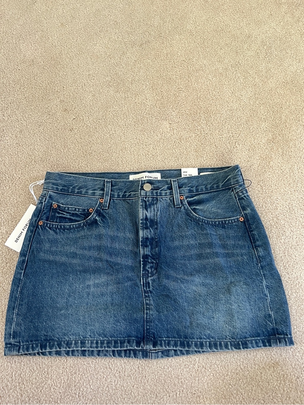 Aritzia Denim Forum Skirt